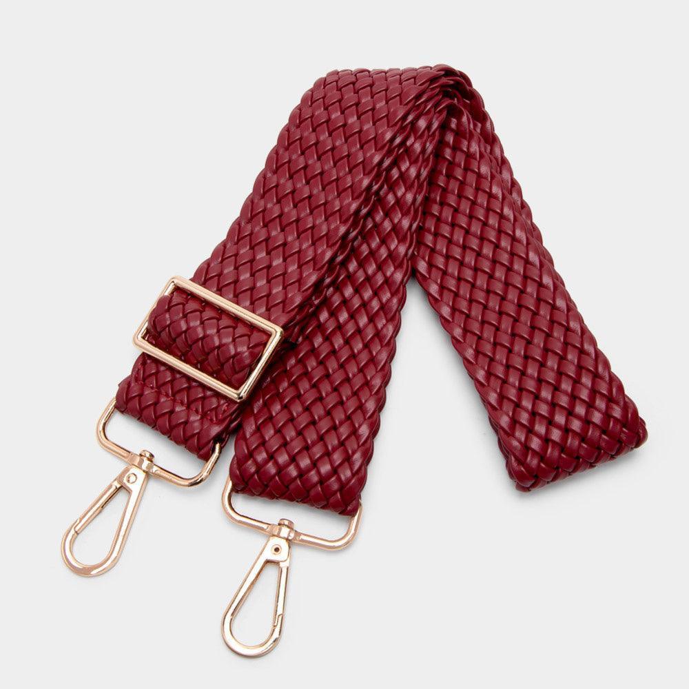 Faux Leather Braided Bag Strap - Jewelry Store by Erik Rayo