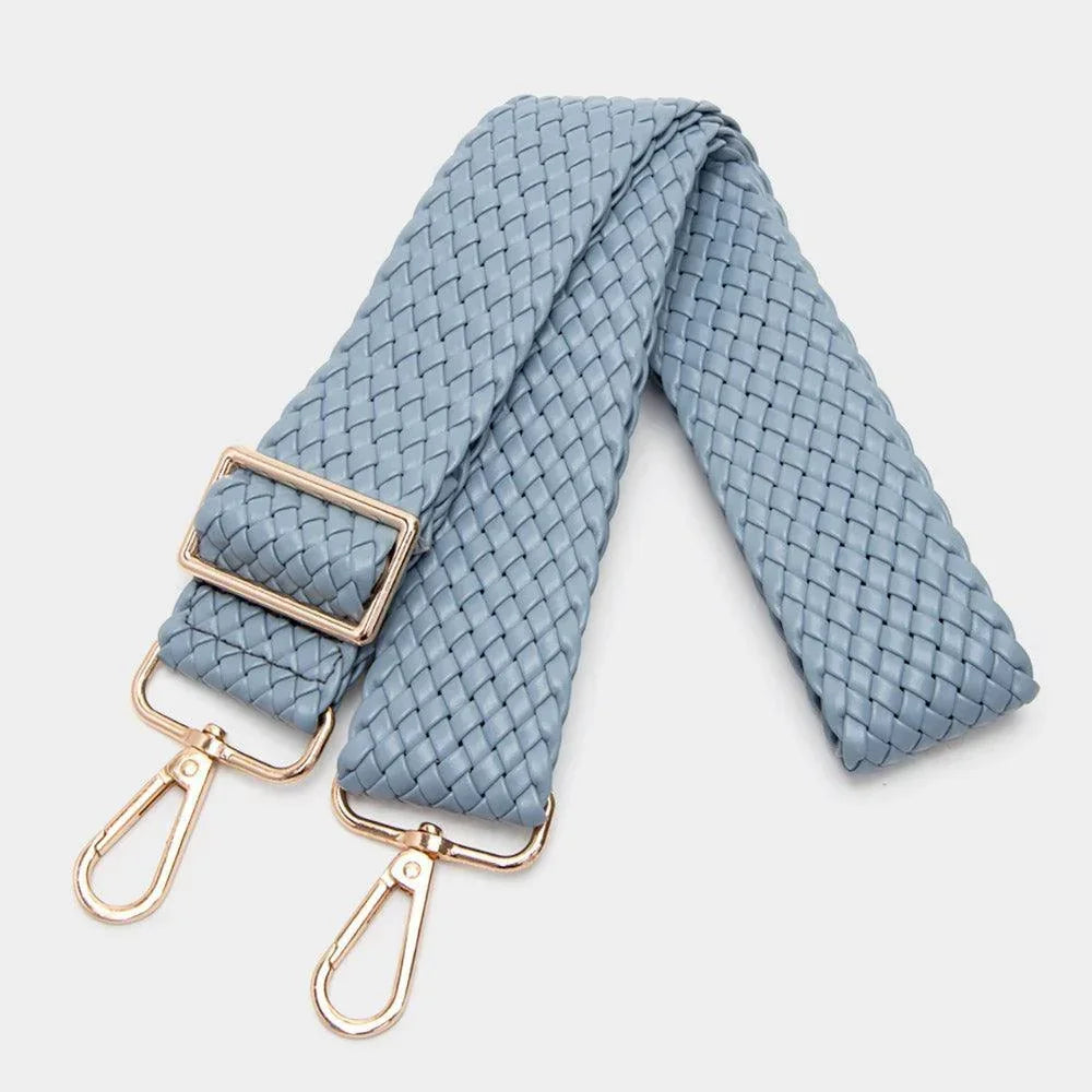 Faux Leather Braided Bag Strap - Jewelry Store by Erik Rayo