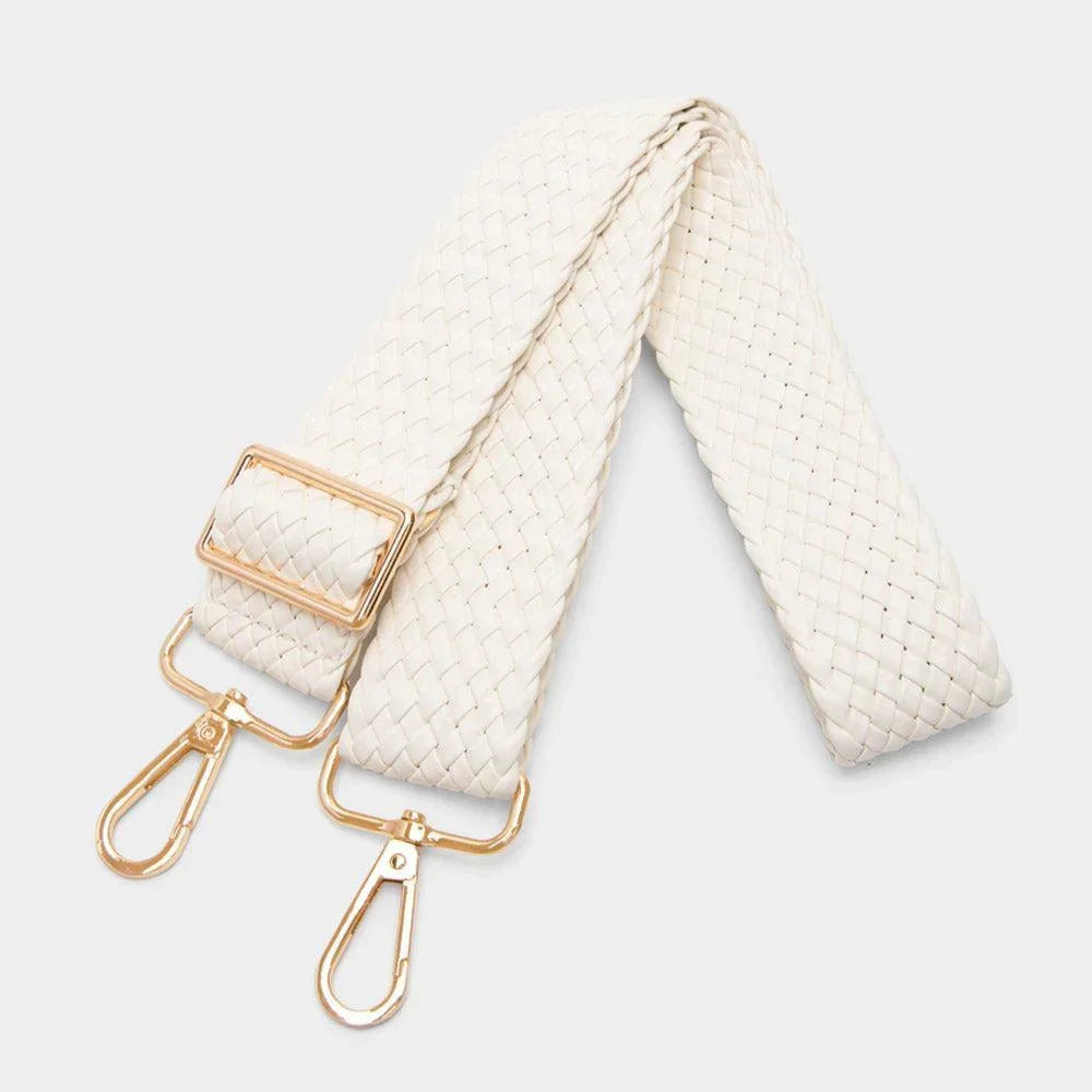 Faux Leather Braided Bag Strap - Jewelry Store by Erik Rayo