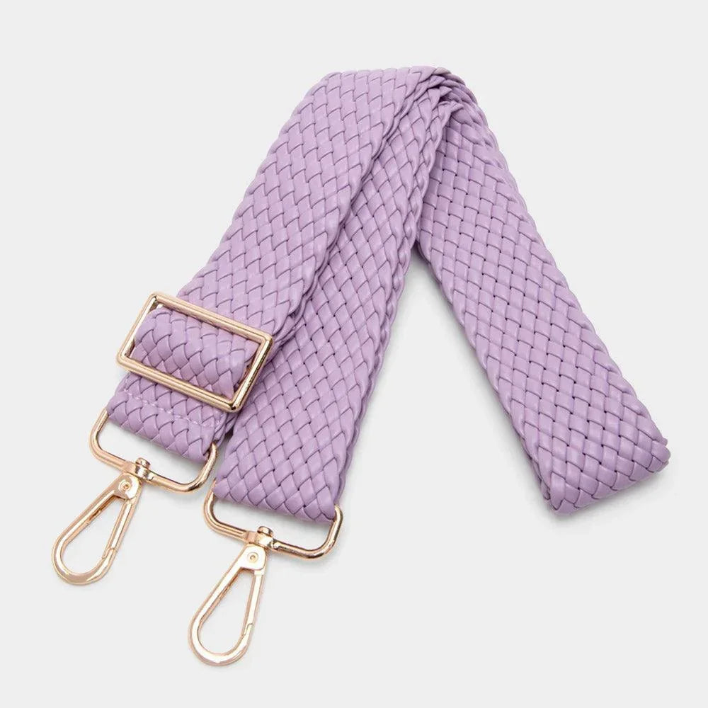 Faux Leather Braided Bag Strap - Jewelry Store by Erik Rayo