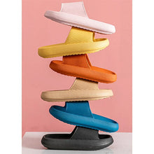 Load image into Gallery viewer, Navy Blue Solid Soft Sole Slippers
