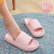 Load image into Gallery viewer, Pink Solid Soft Sole Slippers
