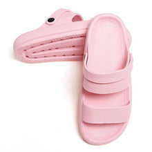 Load image into Gallery viewer, Pink Solid Soft Sole Sandals / Slippers
