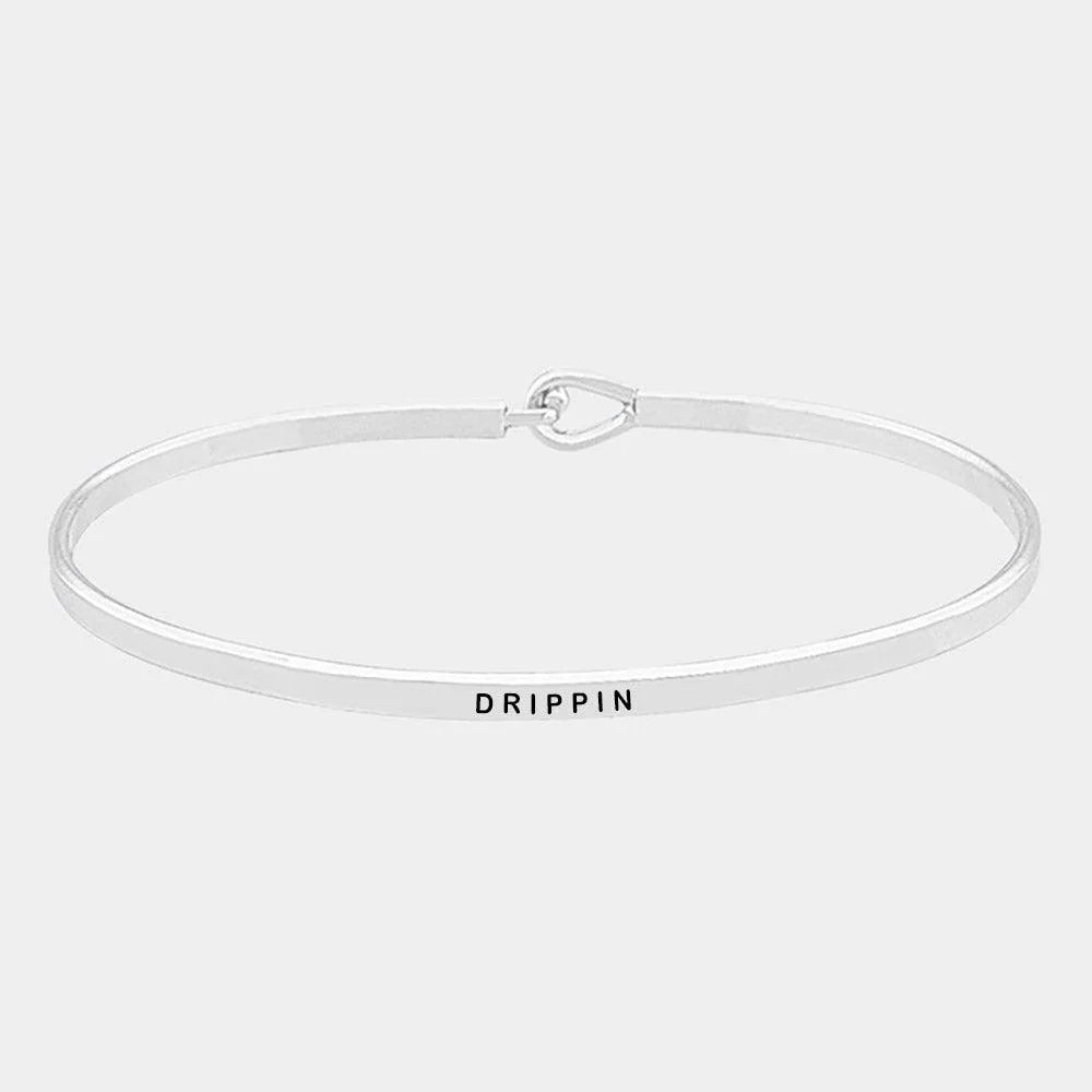 Drippin Thin Metal Hook Bracelet - Jewelry Store by Erik Rayo