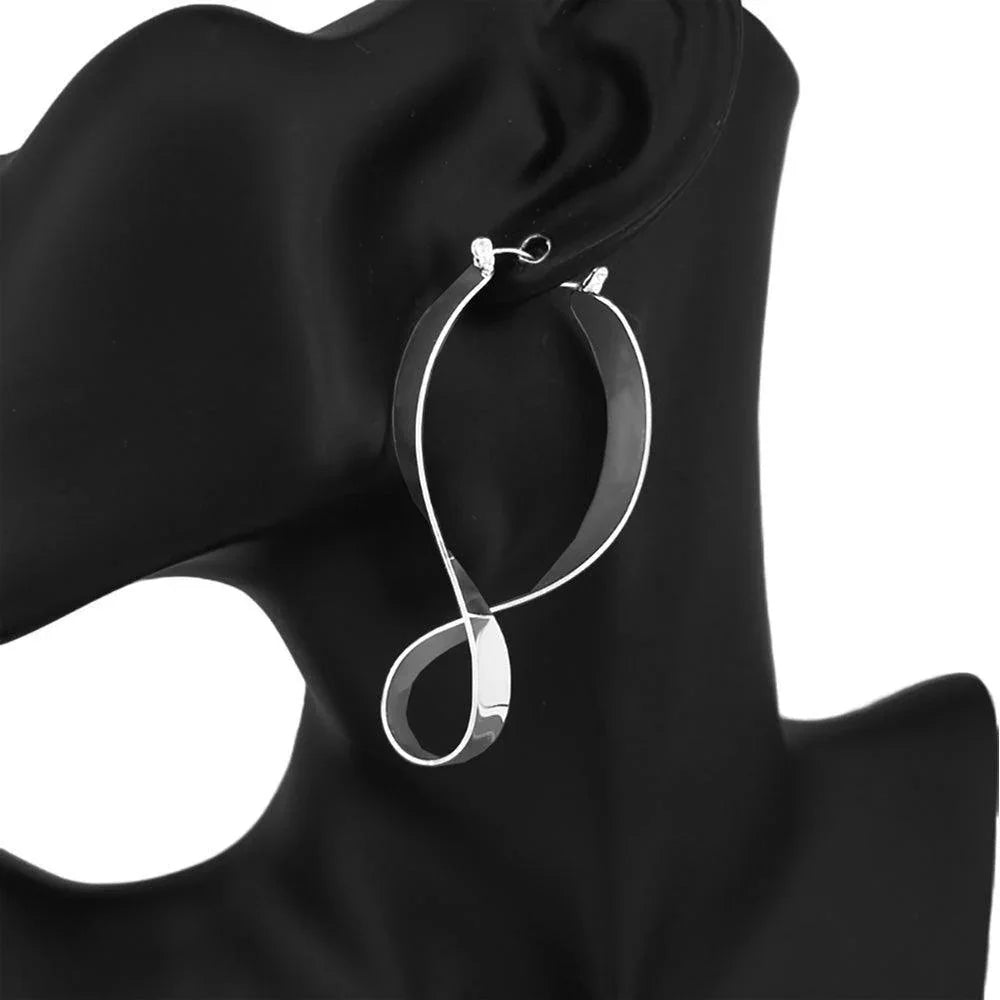 Abstract Metal Pin Catch Earrings - Jewelry Store by Erik Rayo
