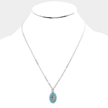 Load image into Gallery viewer, Fish Colored Metal Pendant Necklace
