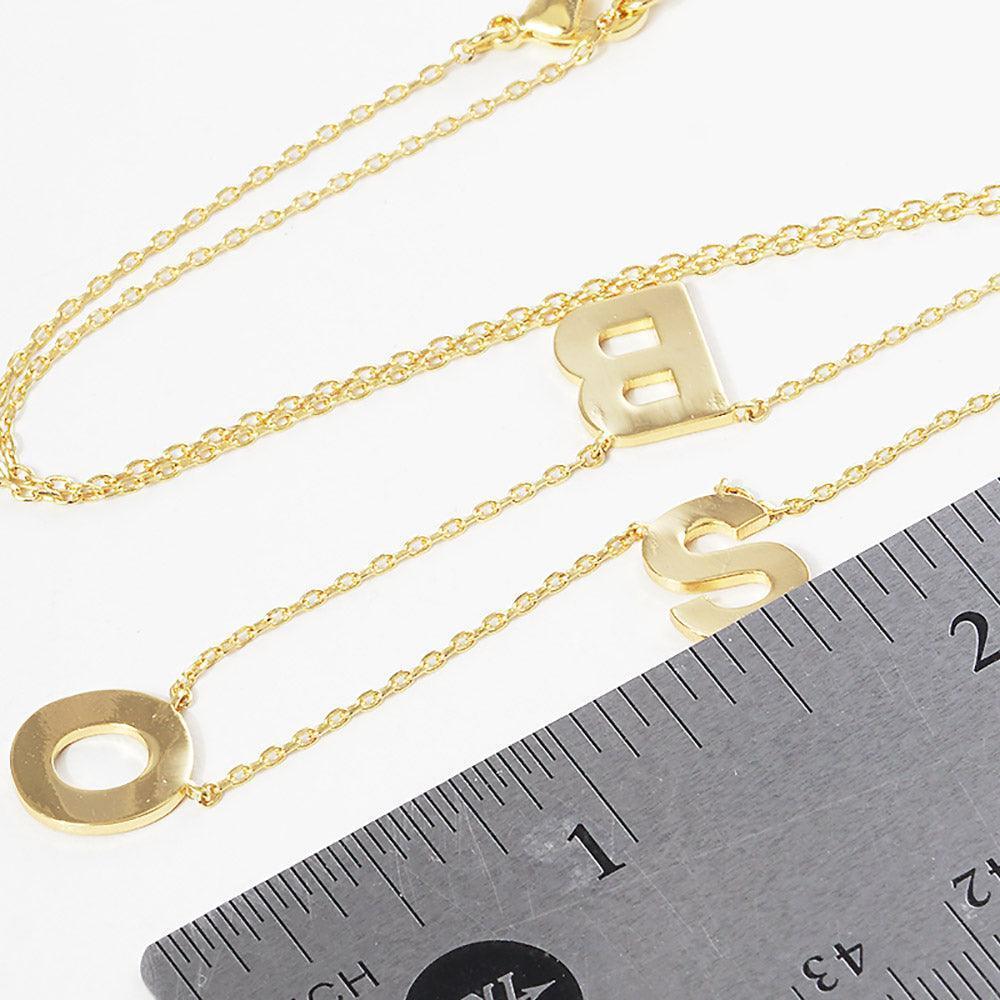 Gold BOSS Gold Dipped Message Pendant Necklace - Jewelry Store by Erik Rayo