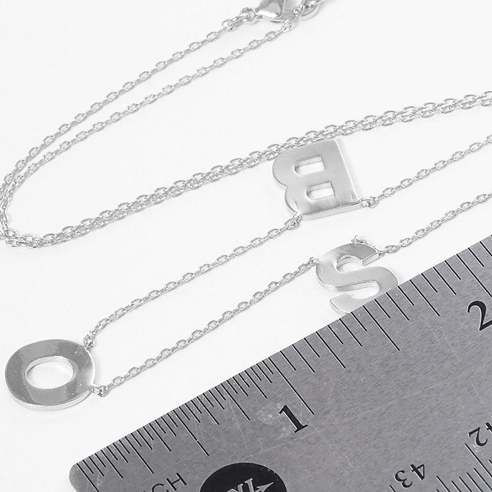Gold BOSS White Gold Dipped Message Pendant Necklace - Jewelry Store by Erik Rayo