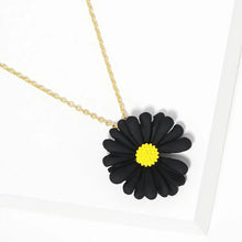 Load image into Gallery viewer, Gold Gold Dipped Bloom Flower Pendant Necklace
