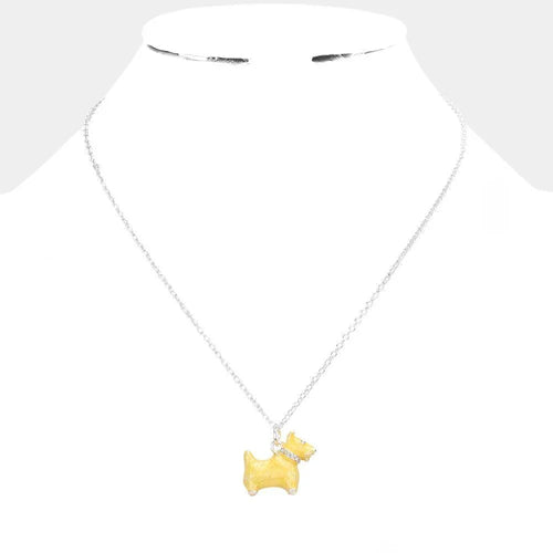 3D Dog Pendant Necklace - Jewelry Store by Erik Rayo