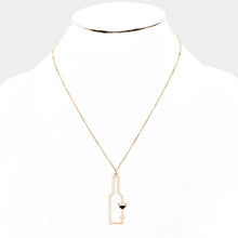 Load image into Gallery viewer, Wine Pendant Necklace

