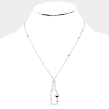 Load image into Gallery viewer, Wine Pendant Necklace
