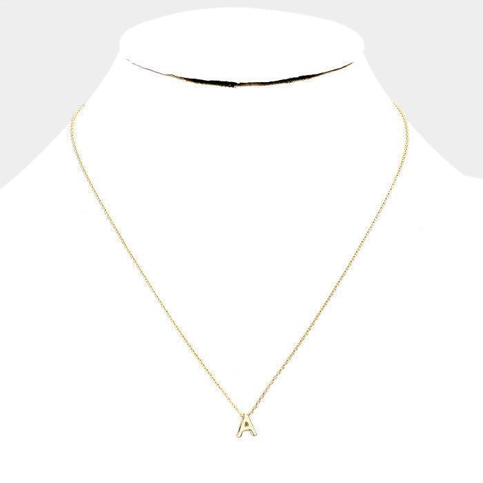Gold Gold Dipped Metal Pendant Necklace - Jewelry Store by Erik Rayo