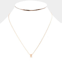 Load image into Gallery viewer, Rose Gold Gold Dipped Metal Pendant Necklace
