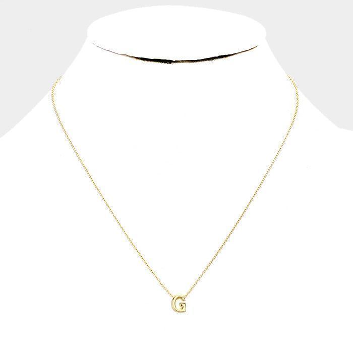 Gold Gold Dipped Metal Pendant Necklace - Jewelry Store by Erik Rayo