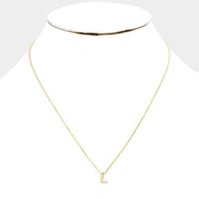 Load image into Gallery viewer, Gold Gold Dipped Metal Pendant Necklace
