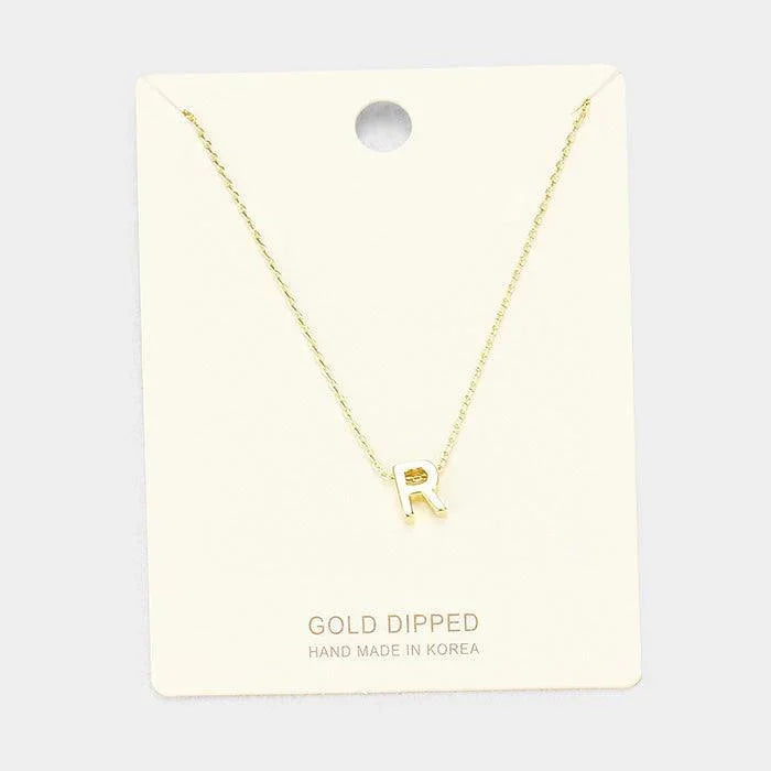 Gold Gold Dipped Metal Pendant Necklace - Jewelry Store by Erik Rayo