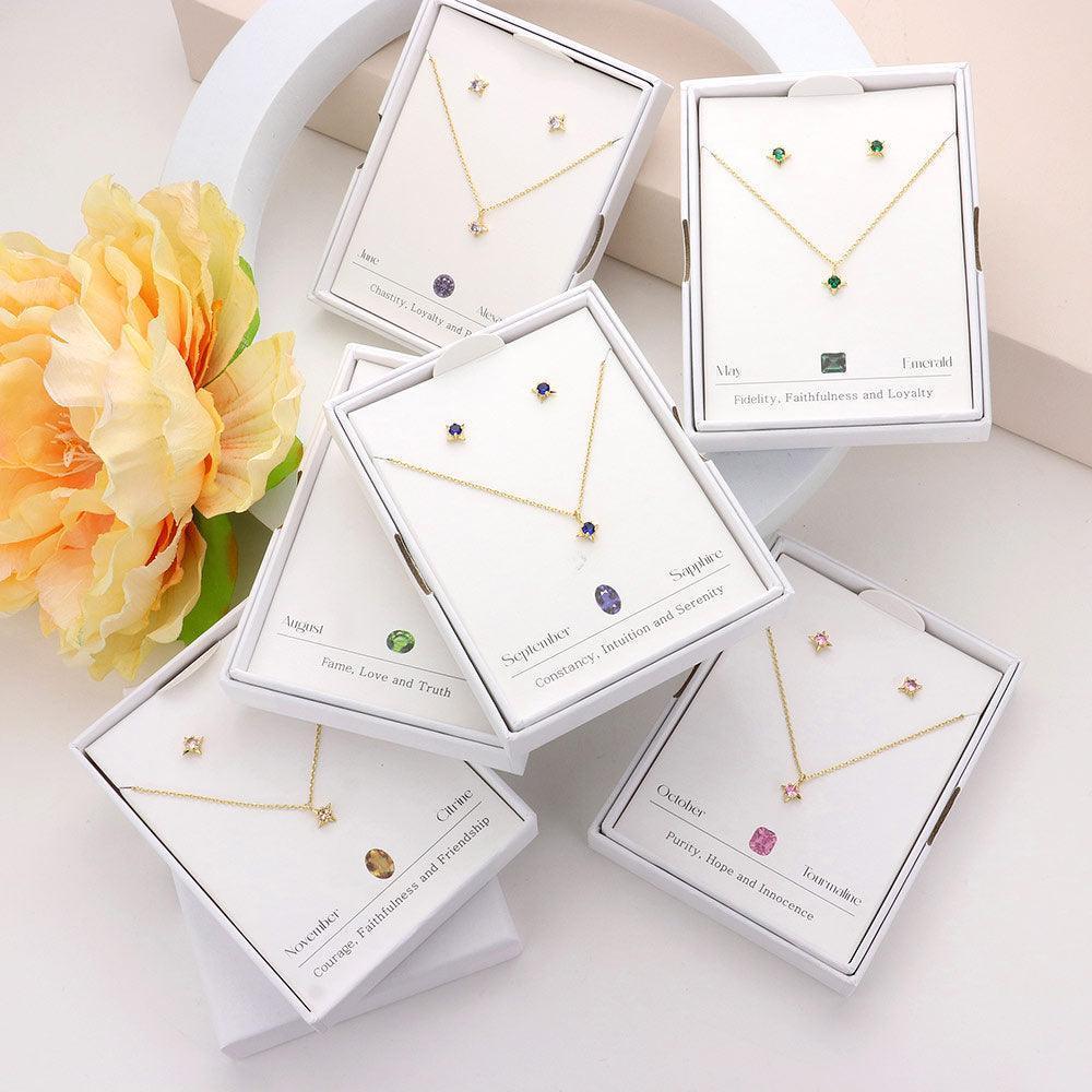 November Birthstone Pendant Necklace - Jewelry Store by Erik Rayo