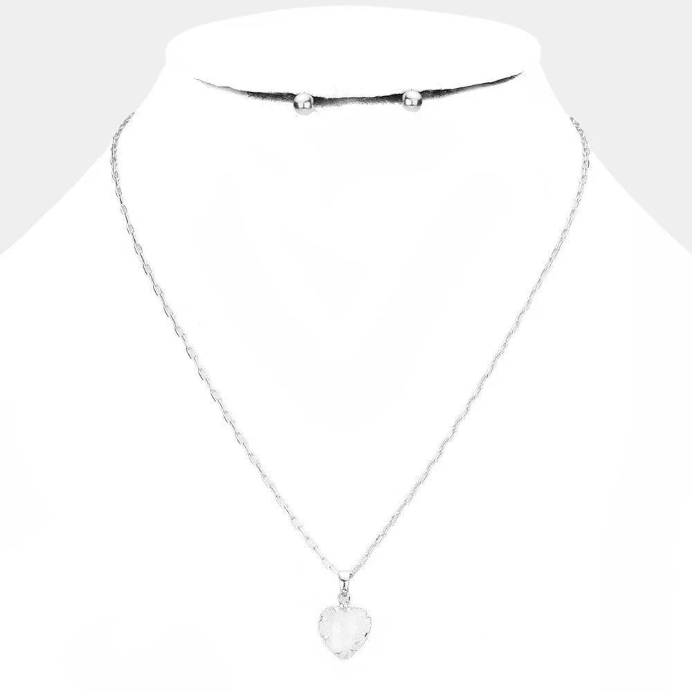 Heart Pendant Necklace - Jewelry Store by Erik Rayo