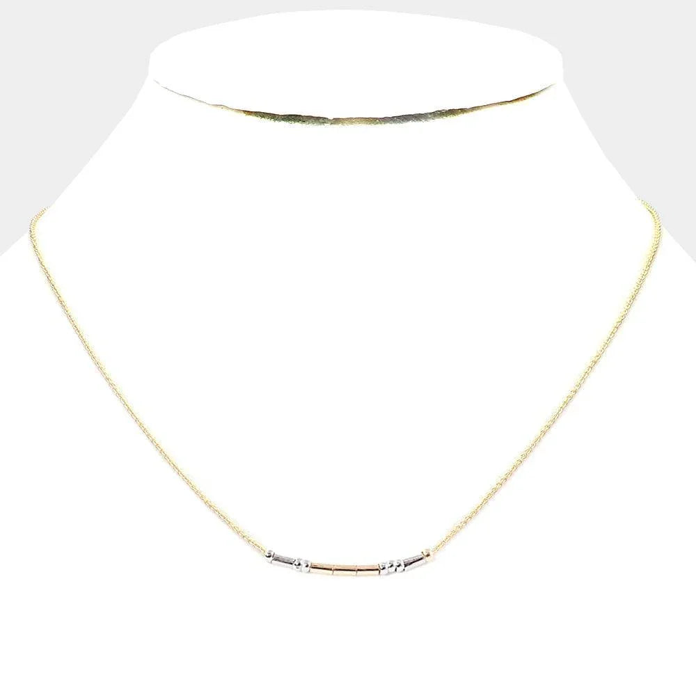 Gold LOVE Morse Code Pendant Necklace - Jewelry Store by Erik Rayo