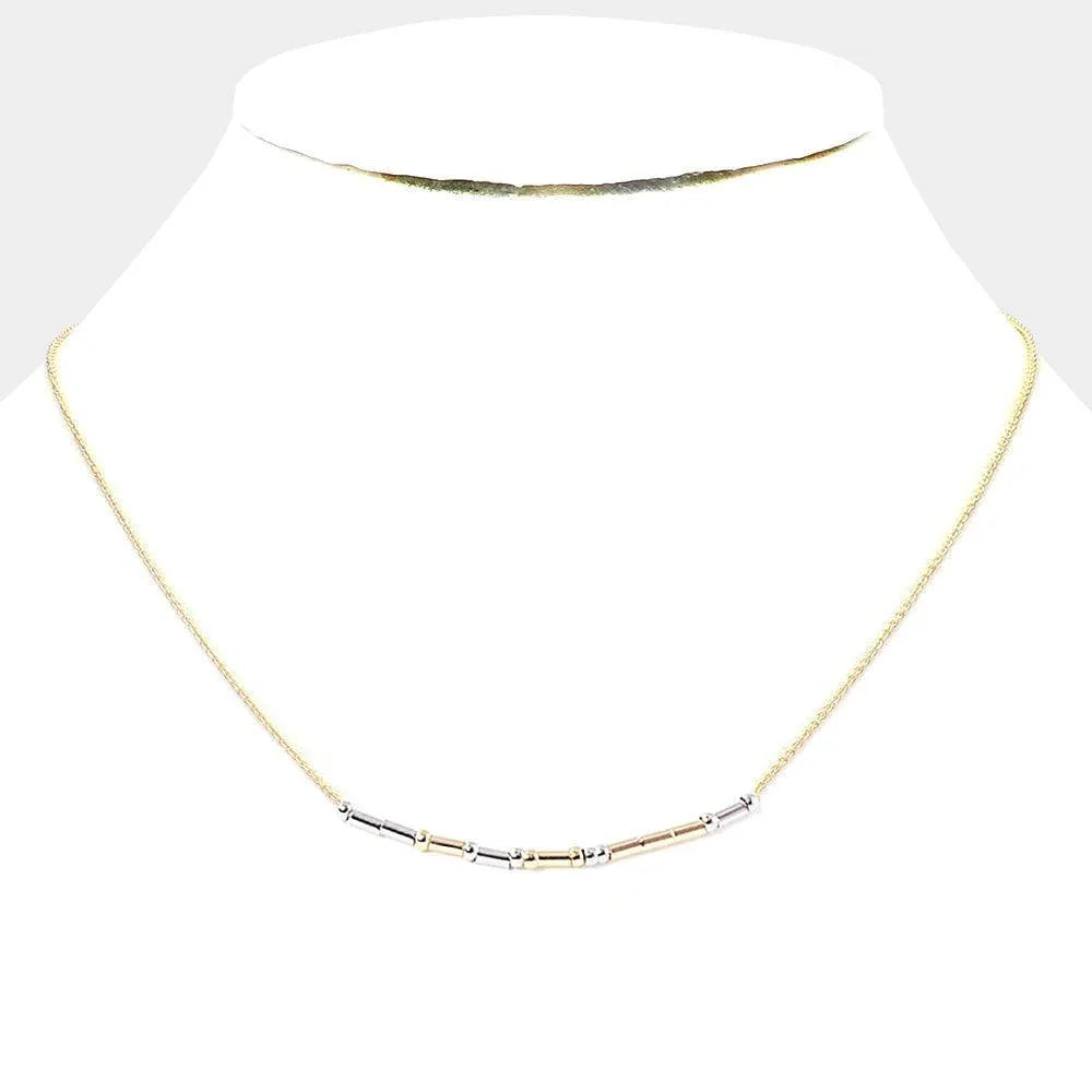 Gold WARRIOR Morse Code Pendant Necklace - Jewelry Store by Erik Rayo