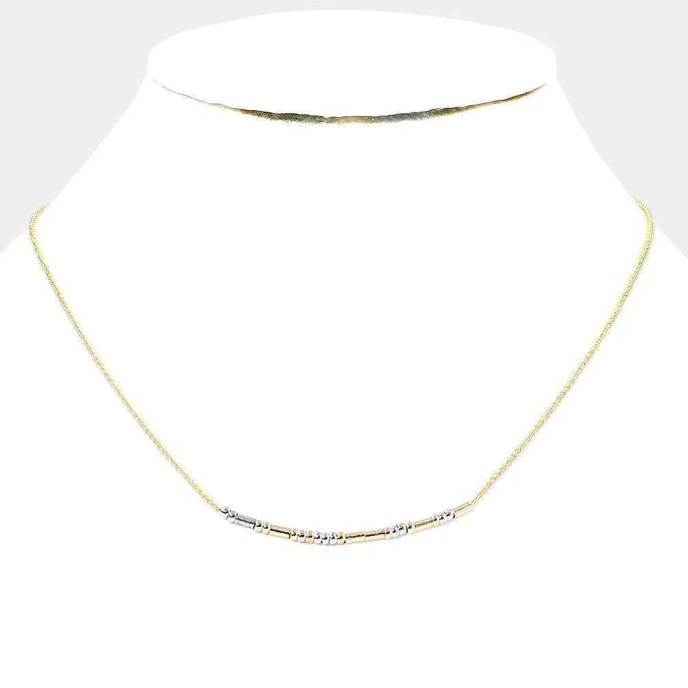 Gold FREE SPIRIT Morse Code Pendant Necklace - Jewelry Store by Erik Rayo