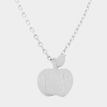 Load image into Gallery viewer, Apple pendant necklace
