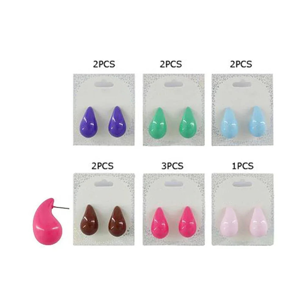 12Paris - Colored Teardrop Earrings - Jewelry Store by Erik Rayo