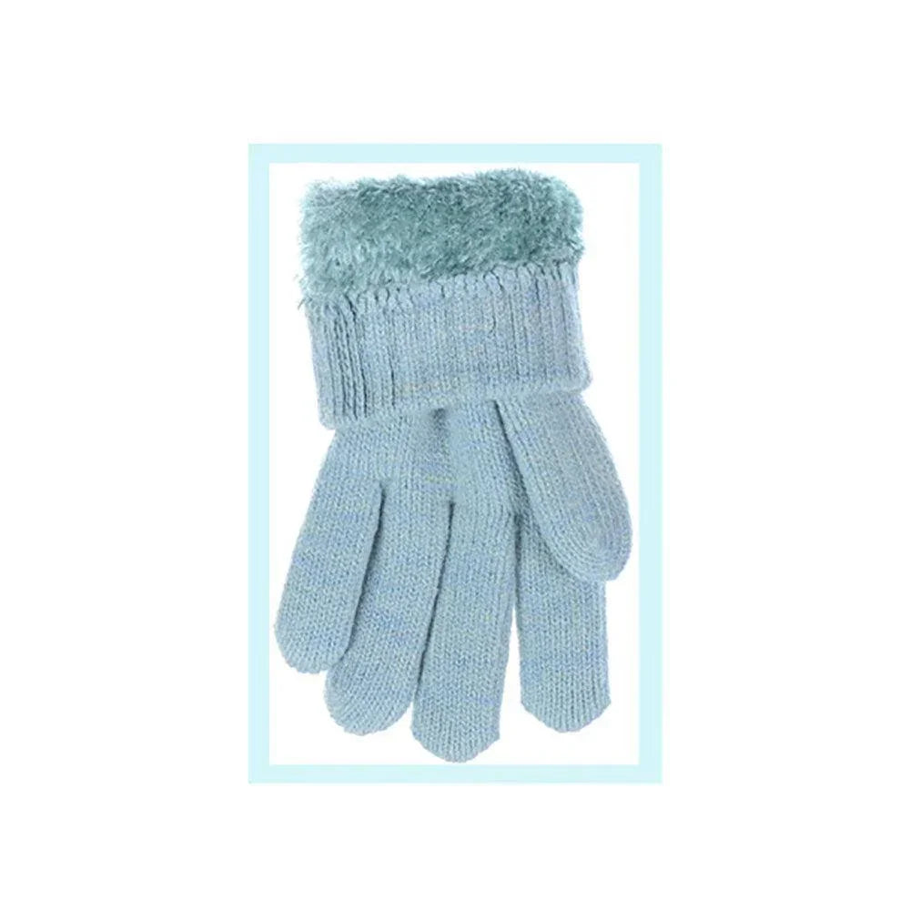 Ladies Lattice Pattern Soft Faux Fur Lining Winter Gloves 12 Pairs - Jewelry Store by Erik Rayo