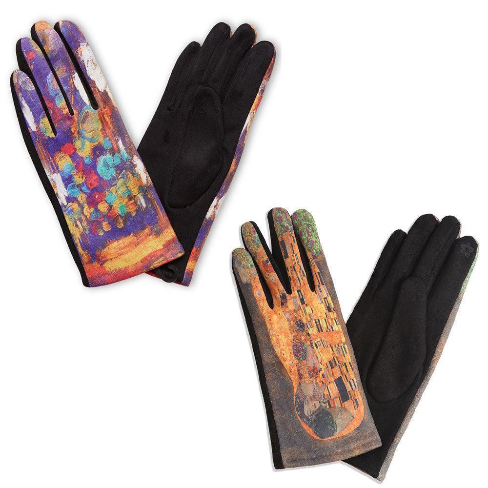 Painting Print Touch Smart Gloves 12 Pairs - Jewelry Store by Erik Rayo