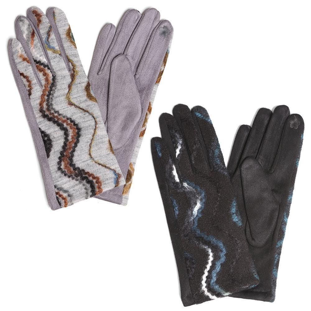 Yarn Embroidery Touch Smart Gloves 12 Pairs - Jewelry Store by Erik Rayo
