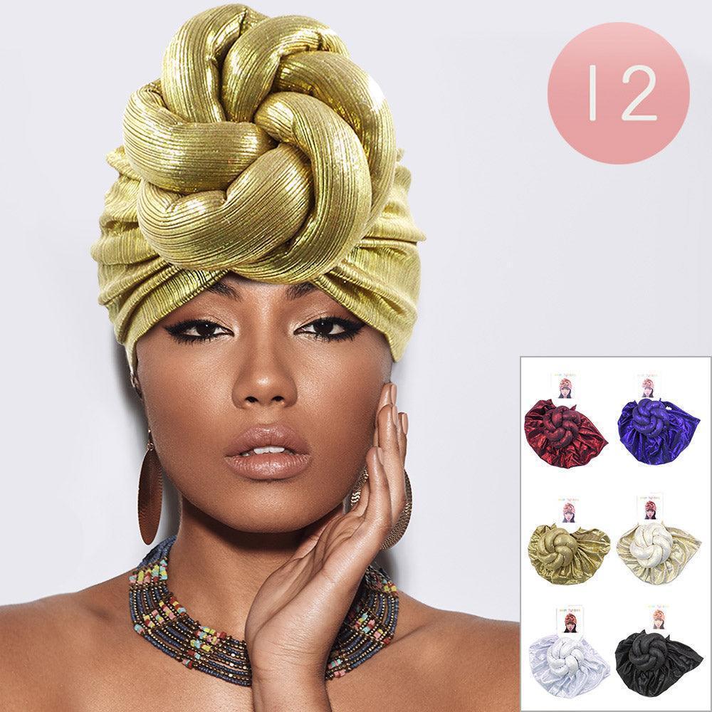 Shiny Turban Hats 12 Pack - Jewelry Store by Erik Rayo