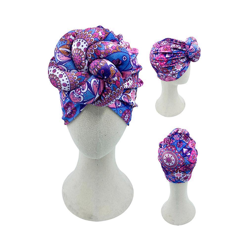 Abstract Patterned Turban Hats 12 Pack - Jewelry Store by Erik Rayo