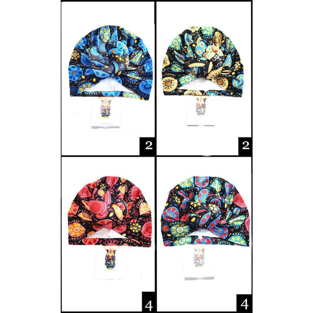 Abstract Patterned Turban Hats 12 Pack - Jewelry Store by Erik Rayo