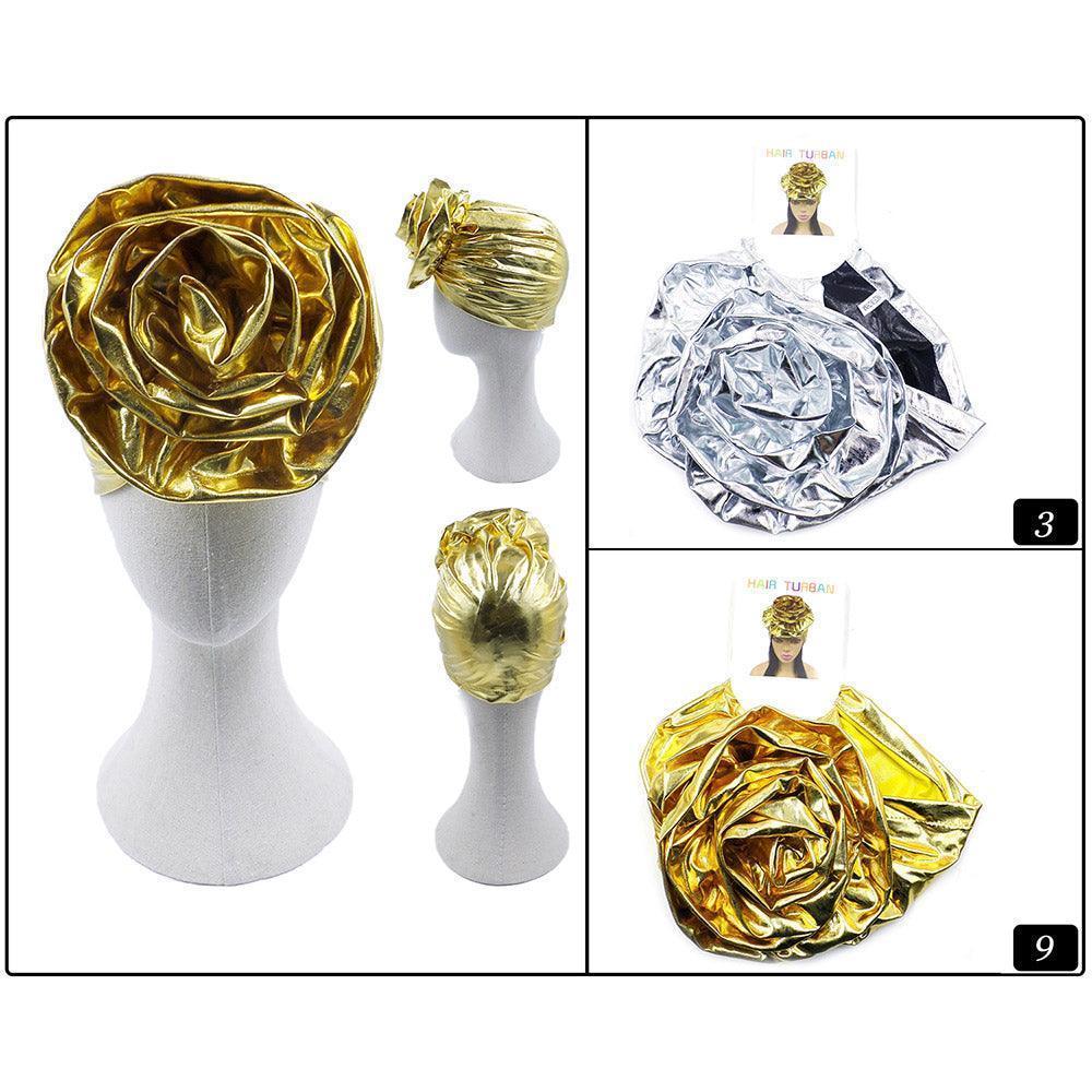 Metallic Turban Hats 12 Pack - Jewelry Store by Erik Rayo