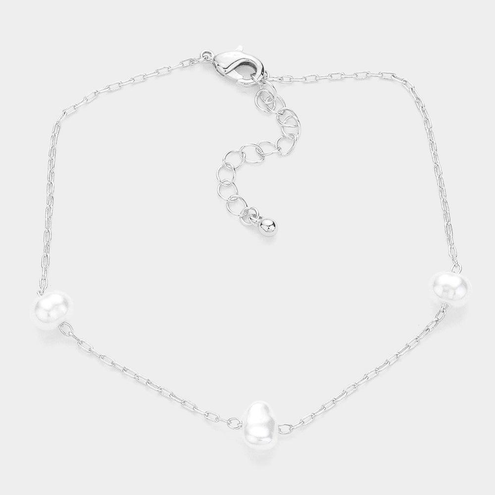 Pearl Station Bracelet