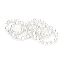 Load image into Gallery viewer, White 5PCS - Pearl Stretch Bracelets
