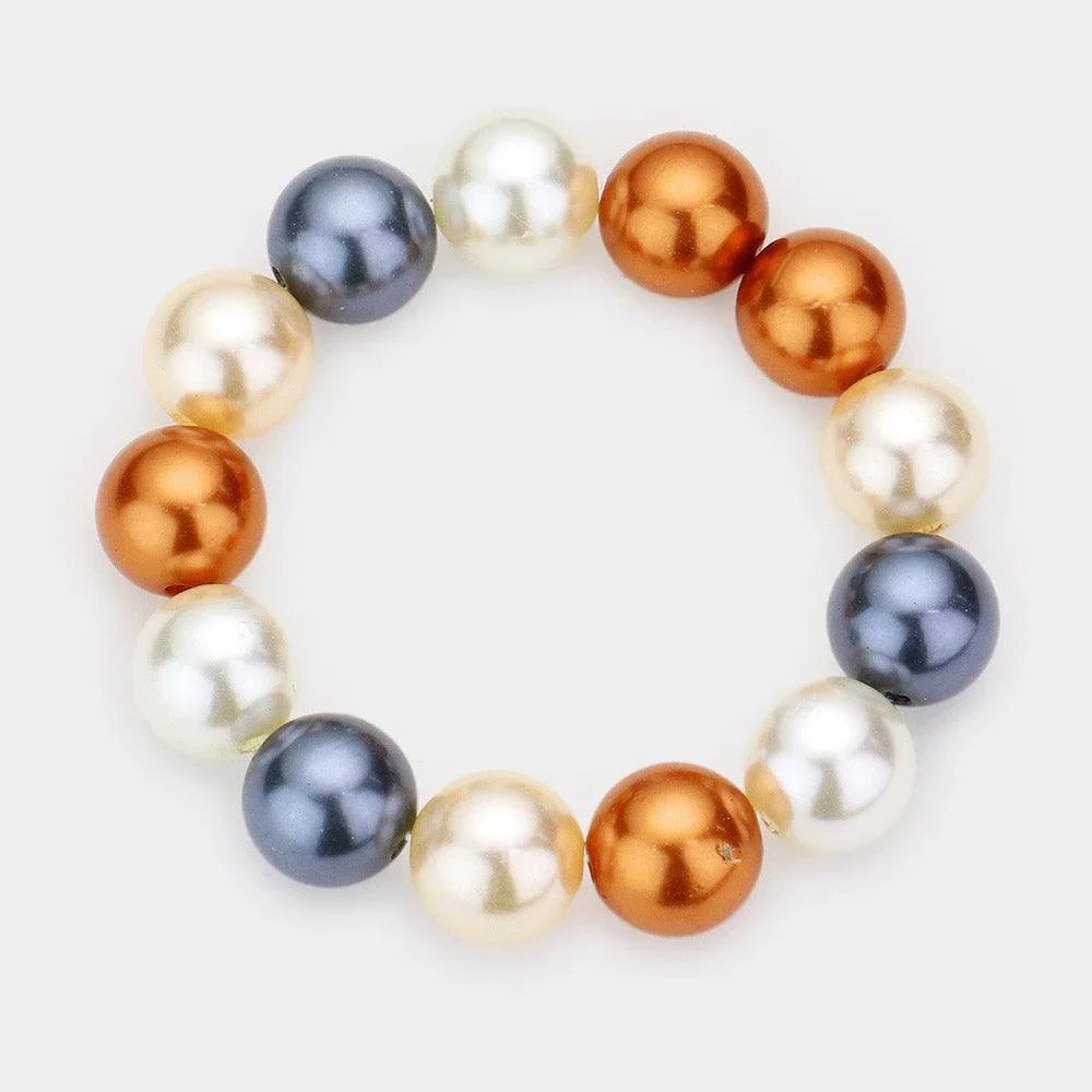 Pearl Stretch Bracelet - Jewelry Store by Erik Rayo