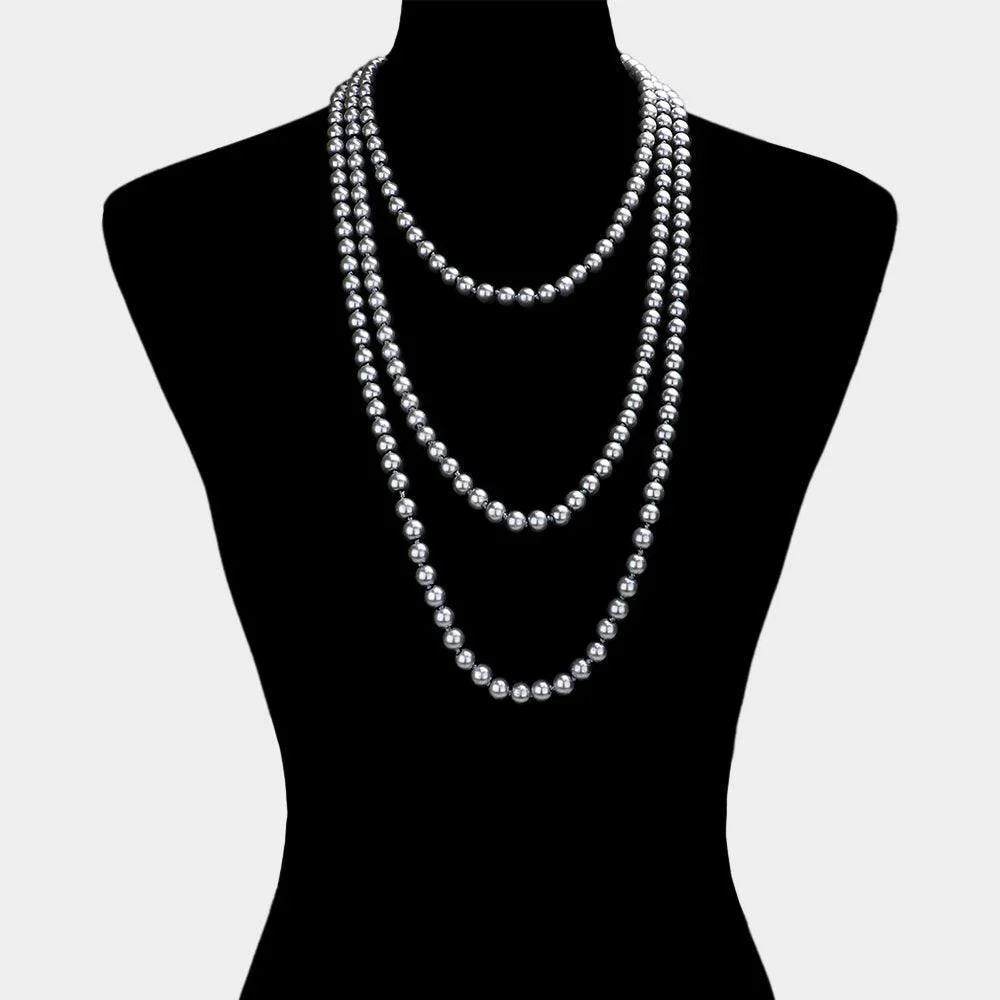 Pearl Long Necklace - Jewelry Store by Erik Rayo