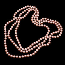 Load image into Gallery viewer, Pink Pearl Long Necklace
