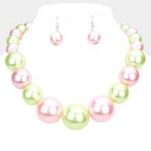 Load image into Gallery viewer, Pink Pearl Necklace
