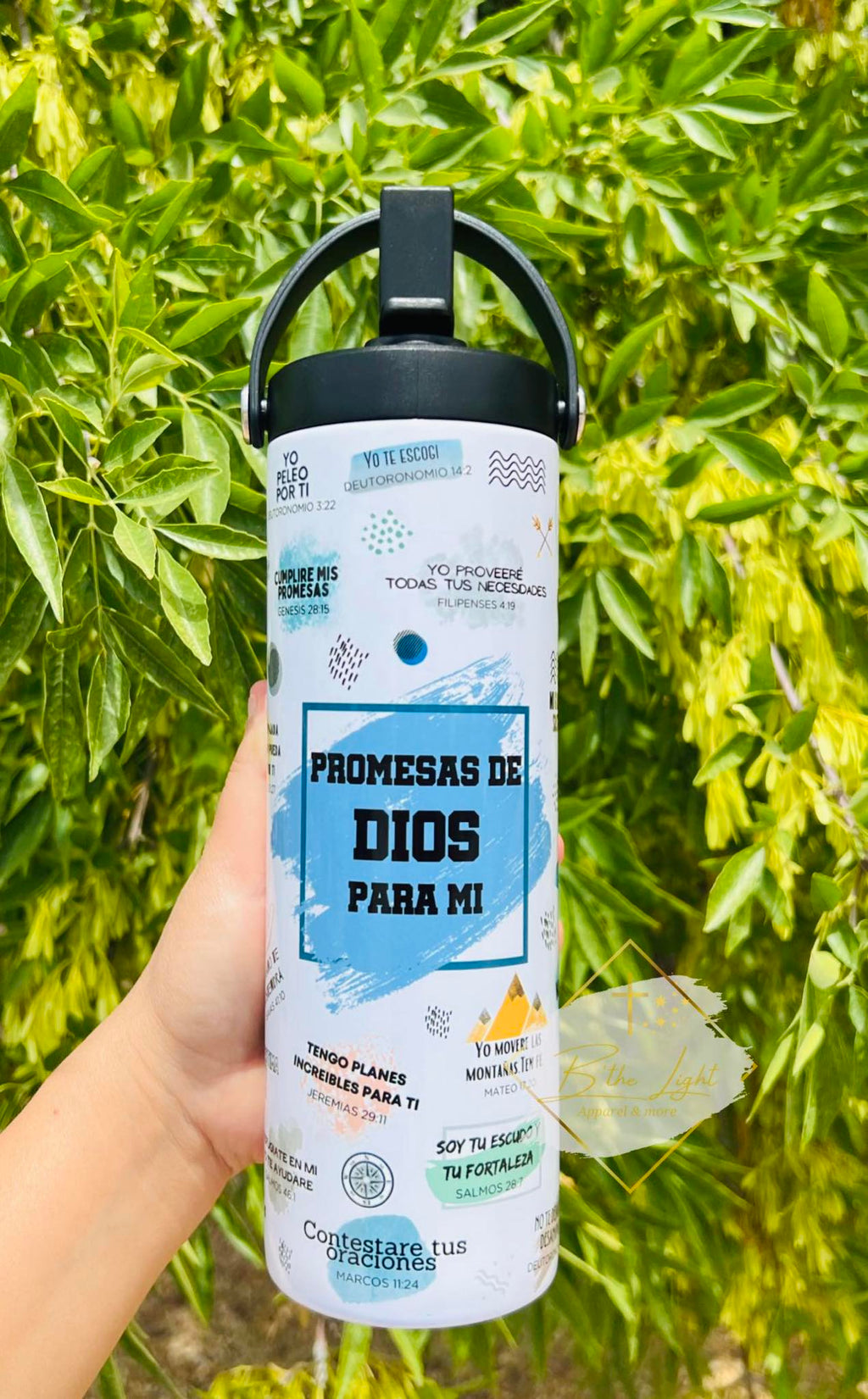 Promesas de Dios tumbler hombre