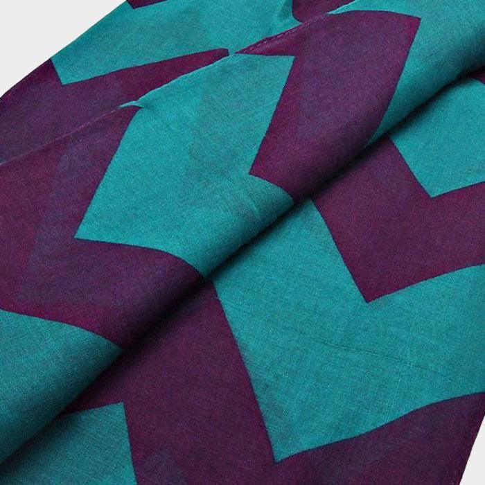 Purple Chevron Pattern Infinity Scarf - Jewelry Store by Erik Rayo
