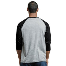 Load image into Gallery viewer, Gray 3PCS - Men&#39;s 3/4 Sleeve Raglan T-Shirts
