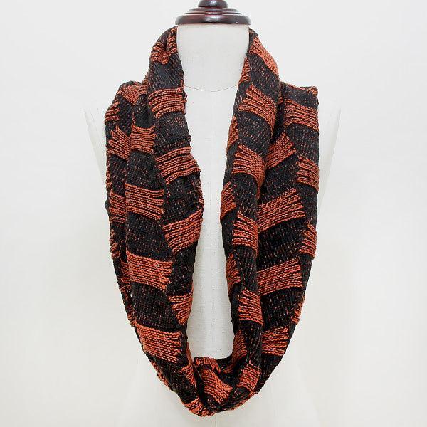 Coral Funky Acrylic Infinity Scarf - Jewelry Store by Erik Rayo