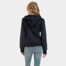 Load image into Gallery viewer, Navy Navy Zip Up Hoodies Sweater
