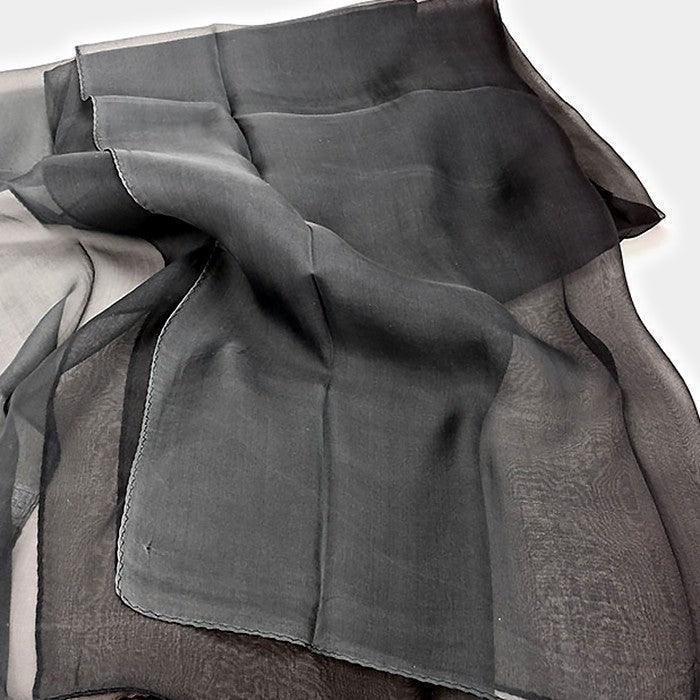 Black Ombre Oblong Scarf - Jewelry Store by Erik Rayo