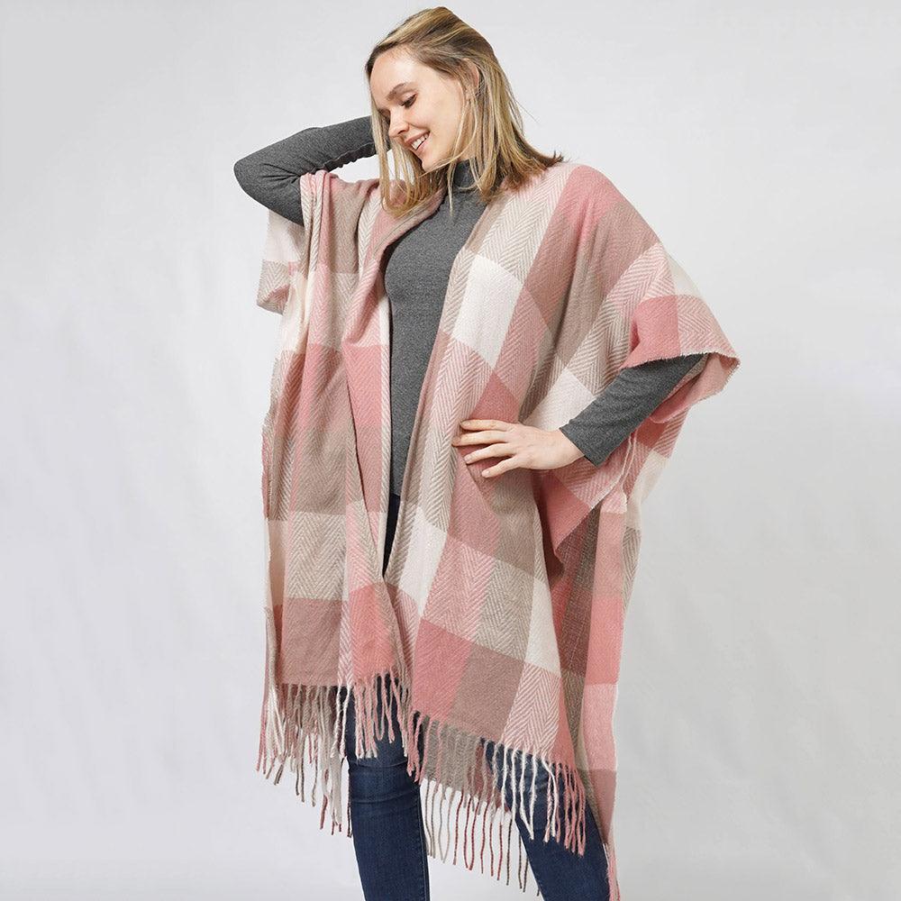 Pink Check Patterned Vest - Jewelry Store by Erik Rayo