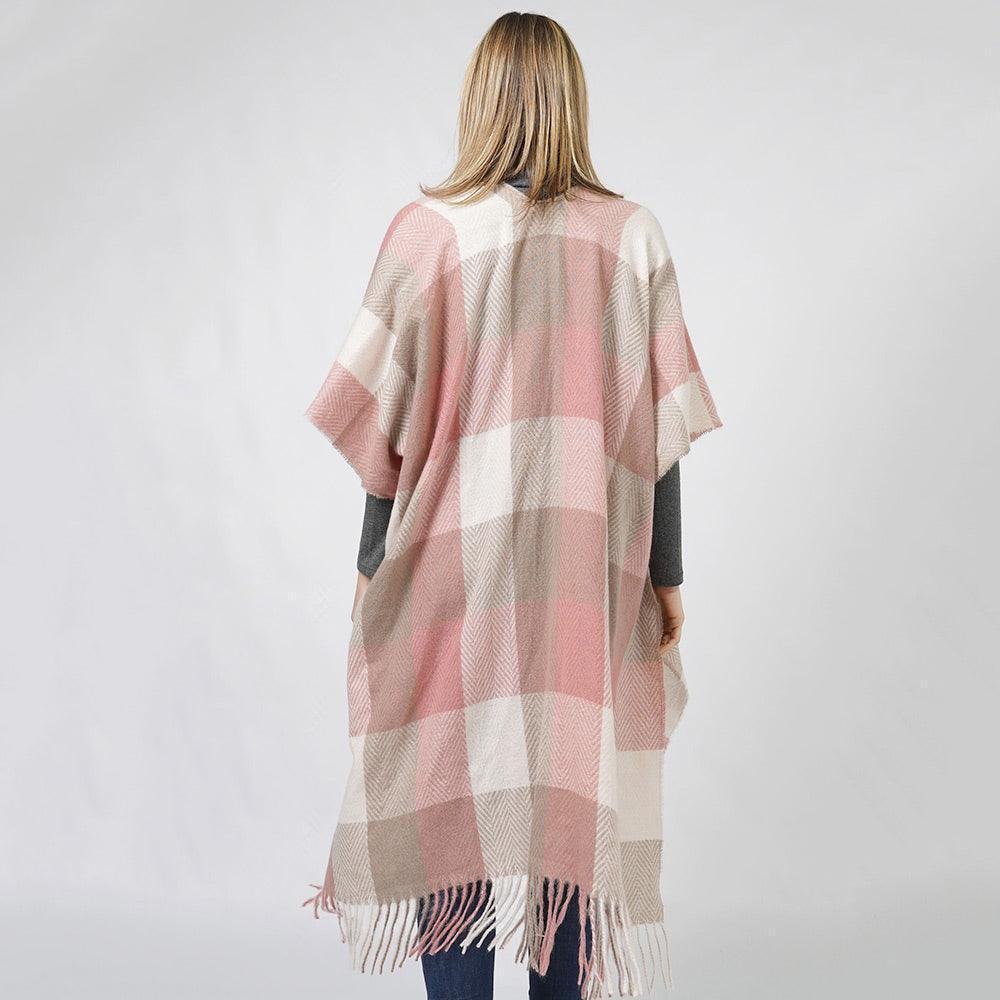 Pink Check Patterned Vest - Jewelry Store by Erik Rayo