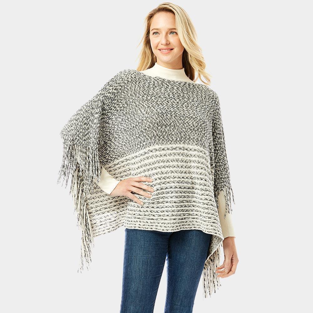 Black Soft Chenille Top With Fringe - Jewelry Store by Erik Rayo